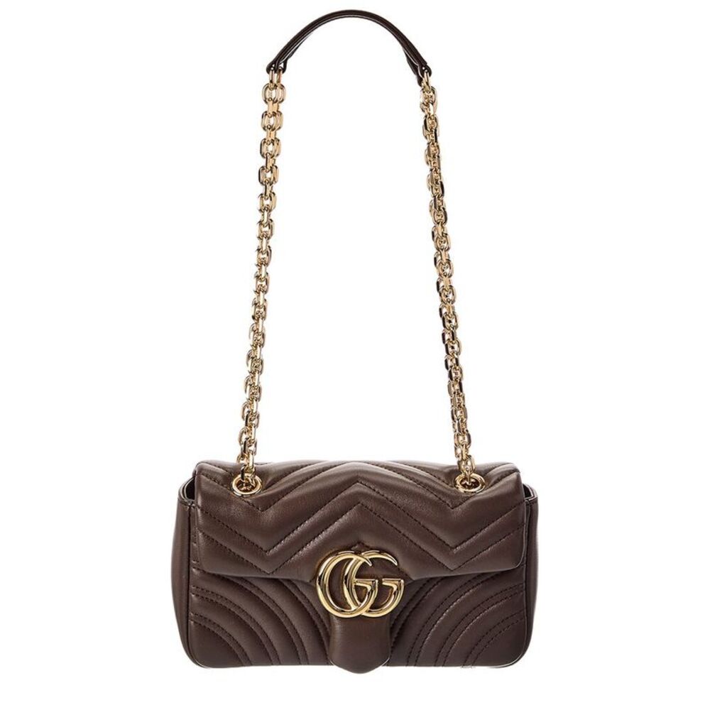 Gucci Gg Marmont Small Leather Shoulder Bag